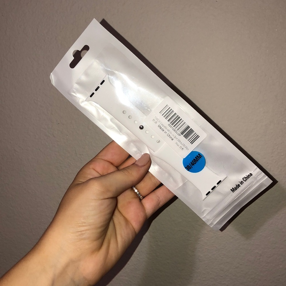 White Apple Watch Band